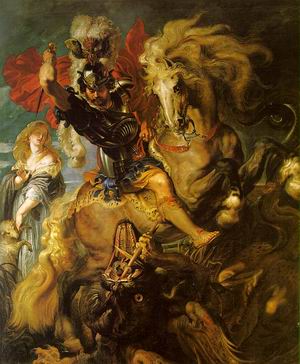 St. George and the Dragon, 1606-07