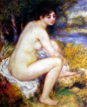 Female Nude in a Landscape,1883