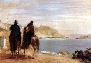 Promenade by the Sea 1860
