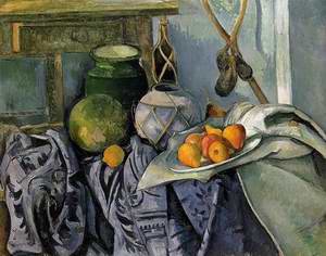 Still Life With A Ginger Jar And Eggplants