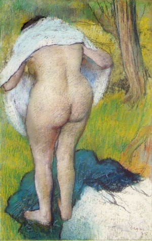 Girl Drying Herself 1885