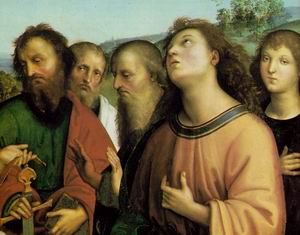 The Coronation of the Virgin (Detail) c. 1503