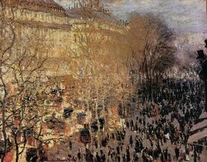 The Boulevard des Capuchine 1873