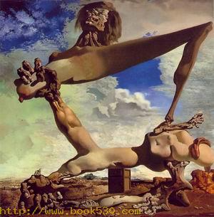 Soft Construction with Boiled Beans. Premonition of Civil War 1936