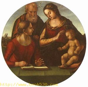 Madonna & Child with Two Saints