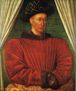 Portrait of Charles VII of France c.1445