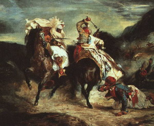 Combat of Giaour and Hassan 1826