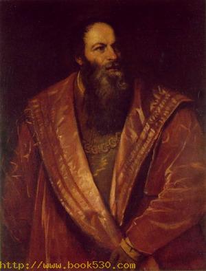 Portrait of Pietro Aretino 1545