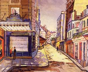 Rue Geoffroy St. at Hillaire, Paris, 1948