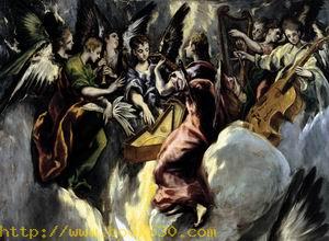 The Annunciation (detail) 1596-1600