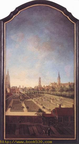 Garden of the Willaeys-Vleys Family at Groeninge, Bruges 1759