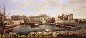 Rome, the Tiber near the Porto di Ripa Grande c. 1711