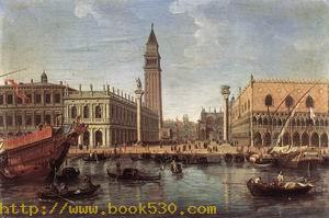 The Piazzetta from the Bacino di San Marco c. 1700