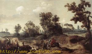Stag Hunting in the Dunes 1625-29
