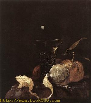 Still-Life with Lemon, Oranges and Glass of Wine 1663-64