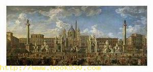 Preparation for Firework Display Held at Piazza Navona, Rome, to Celebrate the Birth of the Dauphin