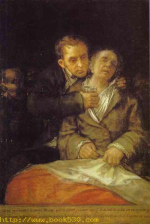 Self-Portrait with Dr. Arrieta. 1820