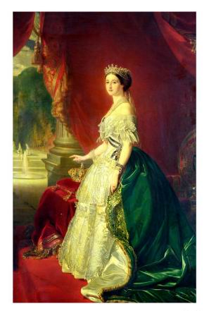 Empress Eugenie of France (1826-1920) Wife of Napoleon Bonaparte III (1808-73)