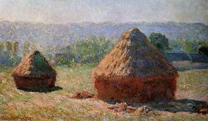 Grainstacks at the End of Summer Morning Effect 1890