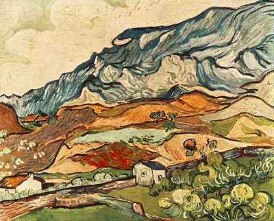 Les Alpilles, Mountainous Landscape near Saint-R