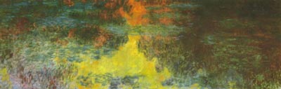 Water-Lily Pond in the Evening