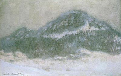 Mount Kolsaas in Misty Weather
