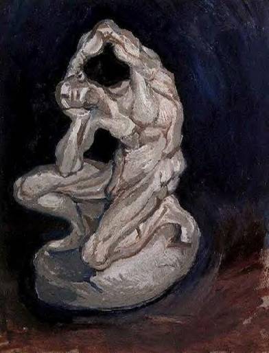 Vincent van Gogh - Plaster Statuette of a Kneeling Man