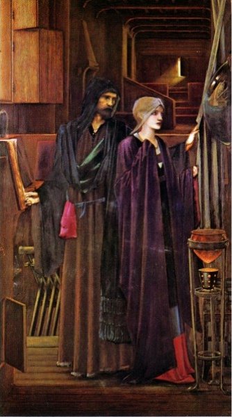 Edward Coley Burne-Jones - The Wizard