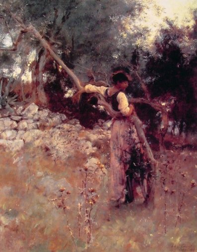John Singer Sargent - A Capriote
