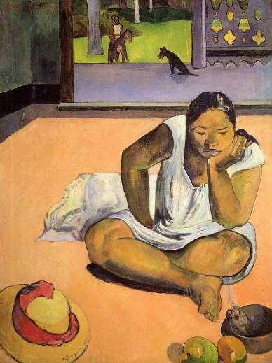 Paul Gauguin - The Brooding Woman