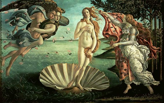 Sandro Botticelli - The Birth of Venus