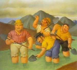 Fernando Botero - Esmeralderos