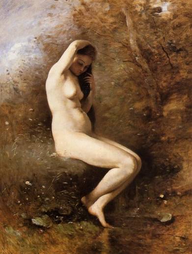 Jean-Baptiste-Camille Corot - Venus at Her Bath