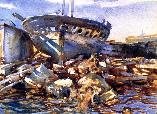 John Singer Sargent - Flotsam And Jetsam