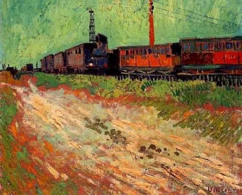 Vincent van Gogh - Railway Carriages