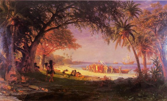 Albert Bierstadt - The Landing Of Columbus