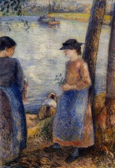 Camille Pissarro - By the Water