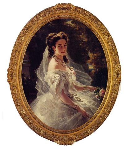 Franz Xavier Winterhalter - Pauline Sandor Princess Metternich 1860