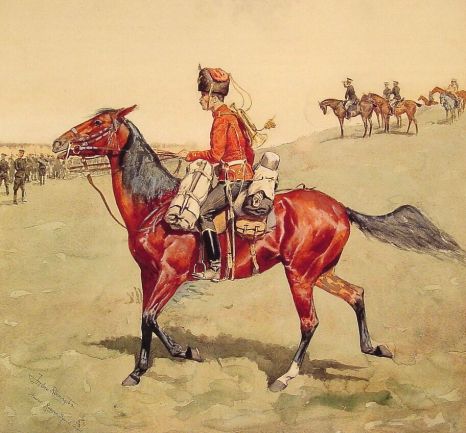 Frederic Remington - Hussar, Russian Guard Corps
