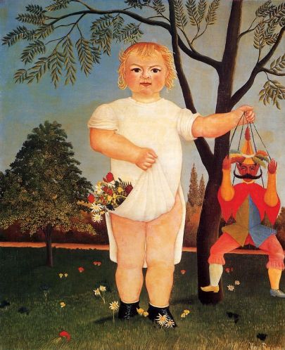 Henri Rousseau - Child with Puppet