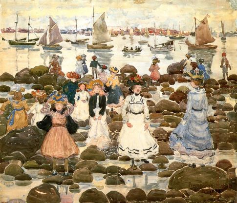 Maurice Prendergast - Low Tide, Beachmont