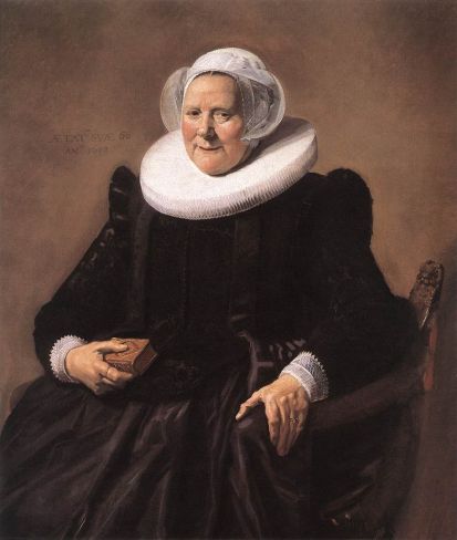 Frans Hals - Portrait of a Seated Woman 1