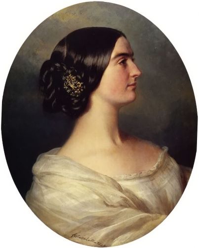 Franz Xavier Winterhalter - Charlotte Stuart Viscountess Canning