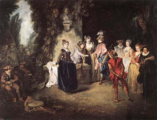 Jean-Antoine Watteau - The French Comedy