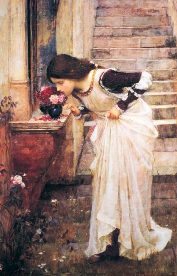 John William Waterhouse - At The Shrine