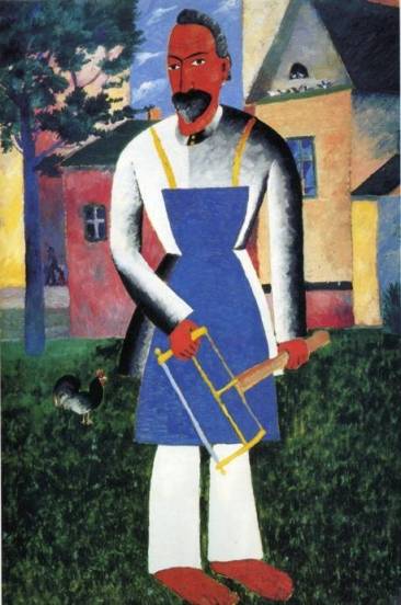Kazimir Malevich - At The Dacha