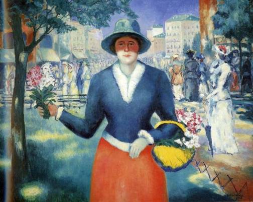 Kazimir Malevich - Flower Girl