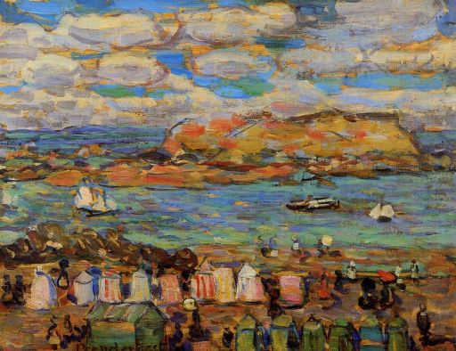 Maurice Prendergast - Study, St. Malo