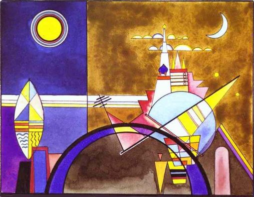 Wassily Kandinsky - Picture XVI The Great Gate Of Kiev