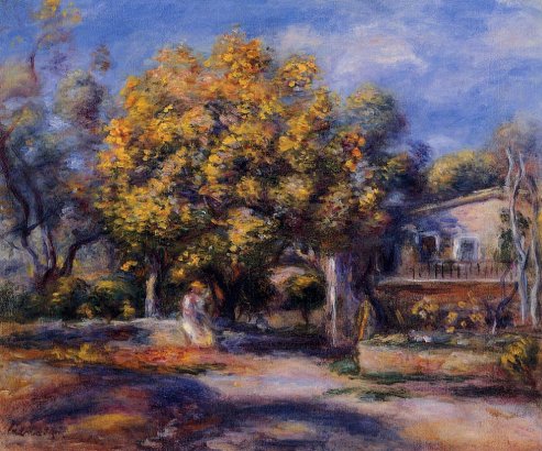 Pierre-Auguste Renoir - Houses at Cagnes 02